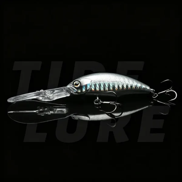 long-lip-minnow-mn015-#06 Long Lip Deep Diving Minnow Lures 55mm/8g MN015