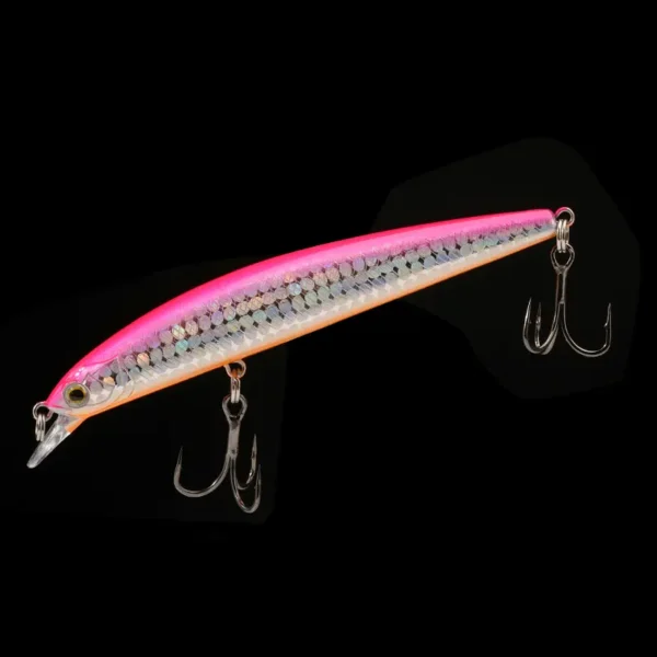 silver-horn-minnow- mn013-#01 Silver Horn Minnow Lures 65/85/95mm MN013