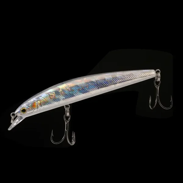 silver-horn-minnow- mn013-#03 Silver Horn Minnow Lures 65/85/95mm MN013