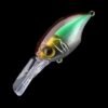 Crankbait de bico quadrado de flutuação lenta, 55/75 mm, CK102