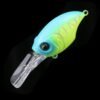 Crankbait de bico quadrado de flutuação lenta, 55/75 mm, CK102