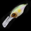 Crankbait de bico quadrado de flutuação lenta, 55/75 mm, CK102